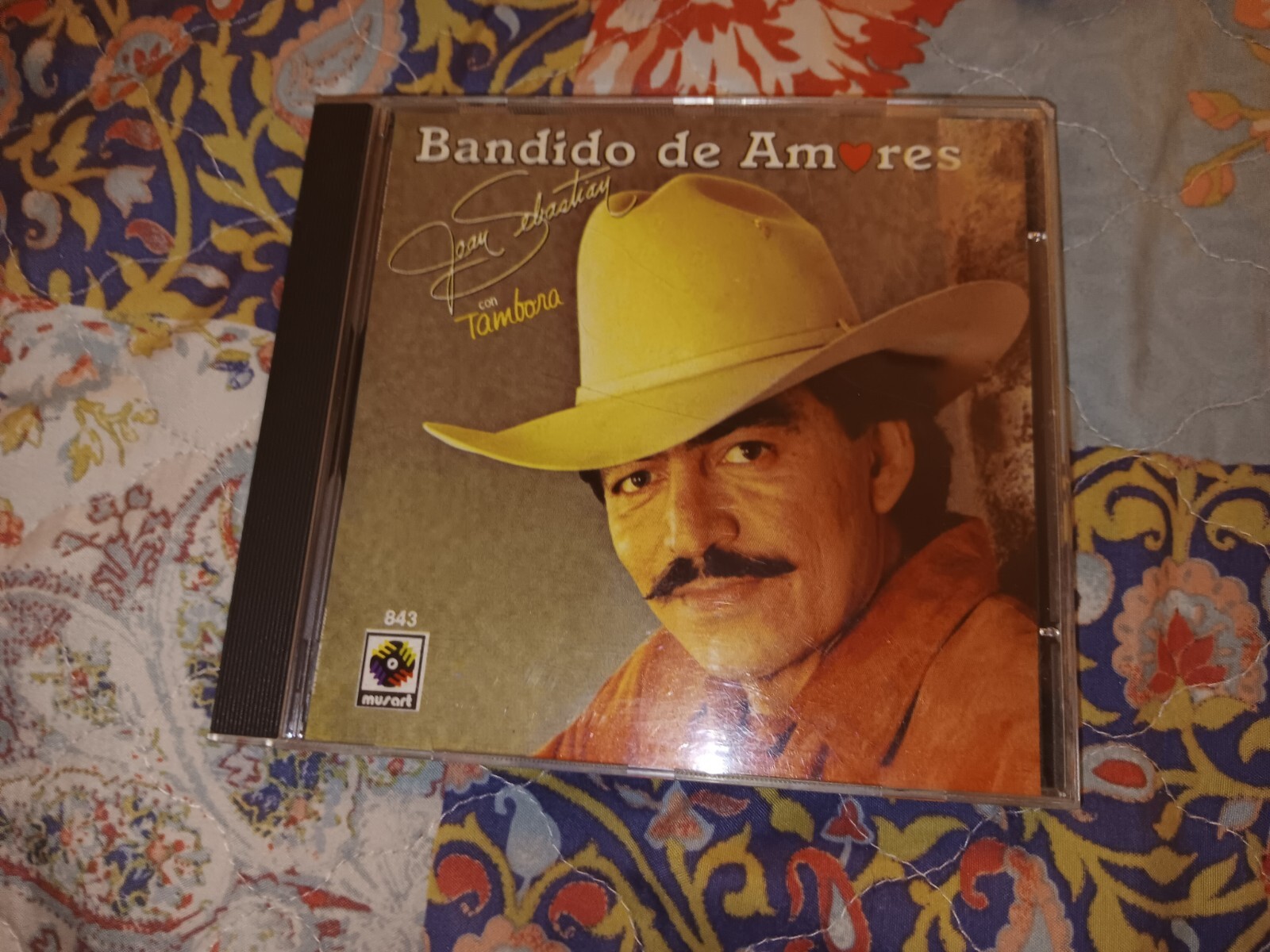 Joan Sebastian Bandido De Amores Co Tambora Cd Original 1992  Banda