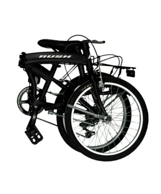 Bici Pieghevole 20 Pollici Unisex Cambio 6 Velocità Ciclismo Bike Bicicletta  | eBay