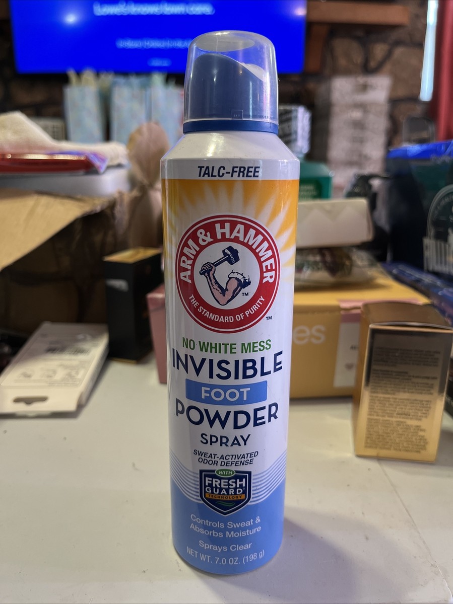 Arm Hammer No White Mess Invisible Spray Foot Powder Oz
