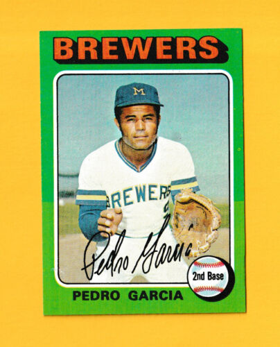 1975 Topps Mini Pedro Garcia Milwaukee Brewers #147 (KCR) - Picture 1 of 2