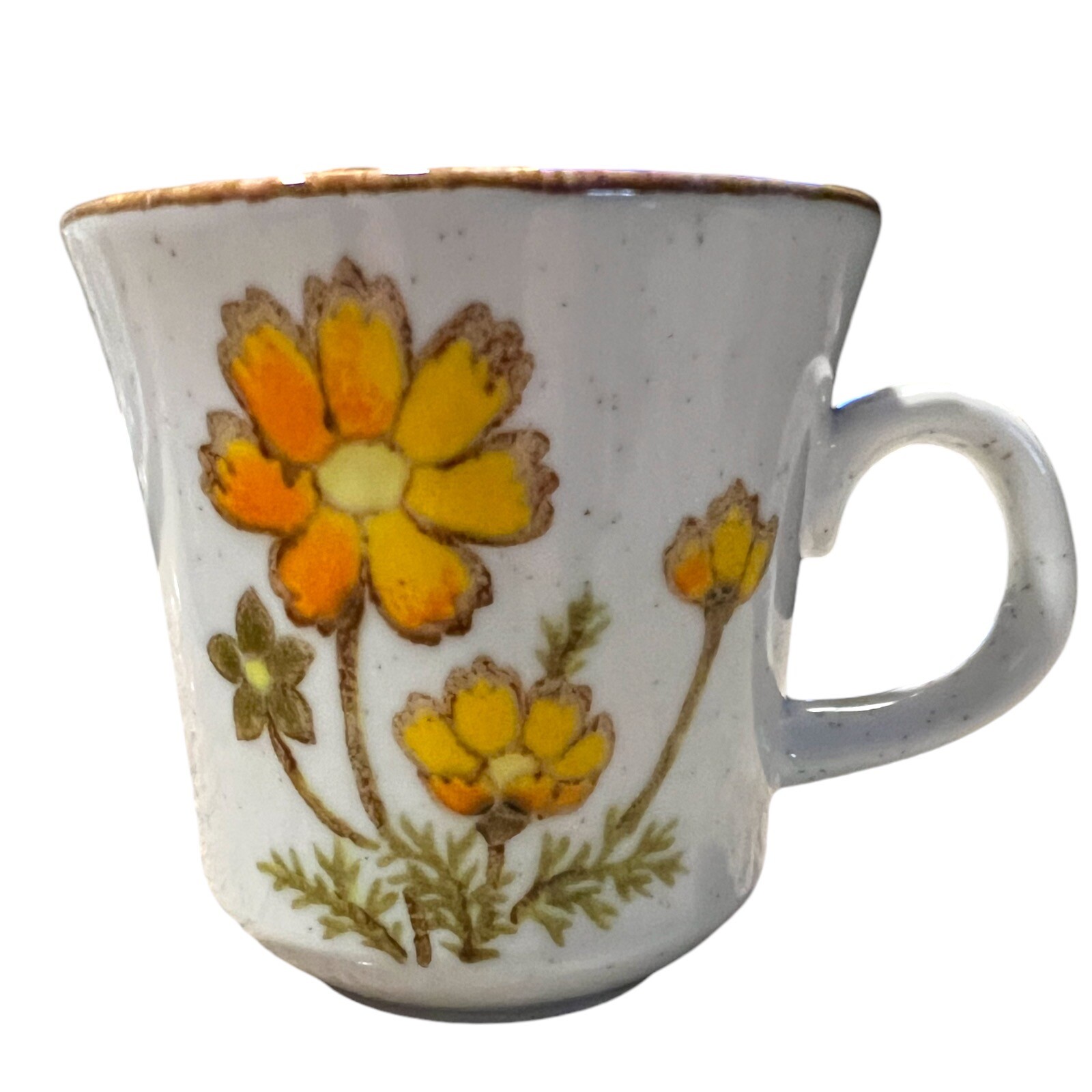 Mikasa Natural Beauty "Southern Sun" Flower Themed Glazen Di