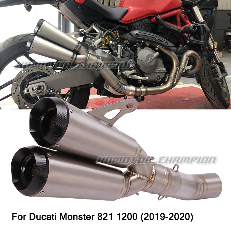 For Ducati Monster 821 1200 2019-2020 Modified Exhaust Connect