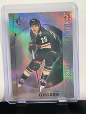 2024-25 SP Hockey Liam Ohgren Rookie Authentics Patterned Foilboard