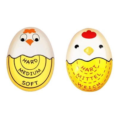 Soft Hard Boiled Egg Timer Mini Egg Color Changing Boiling Timer BPA