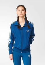 Adidas AY8391 Women Originals Firebird Track TOP jacket blue Size Small