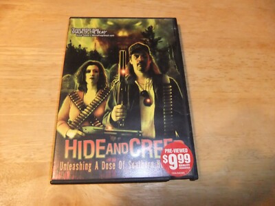 RARE 2010 Hide and Creep DVD MOVIE ZOMBIE HORROR GORE REDNECKS ...
