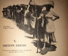 1921 FIRST Edition "The Science of Food and Cookery" by H.S. Anderson