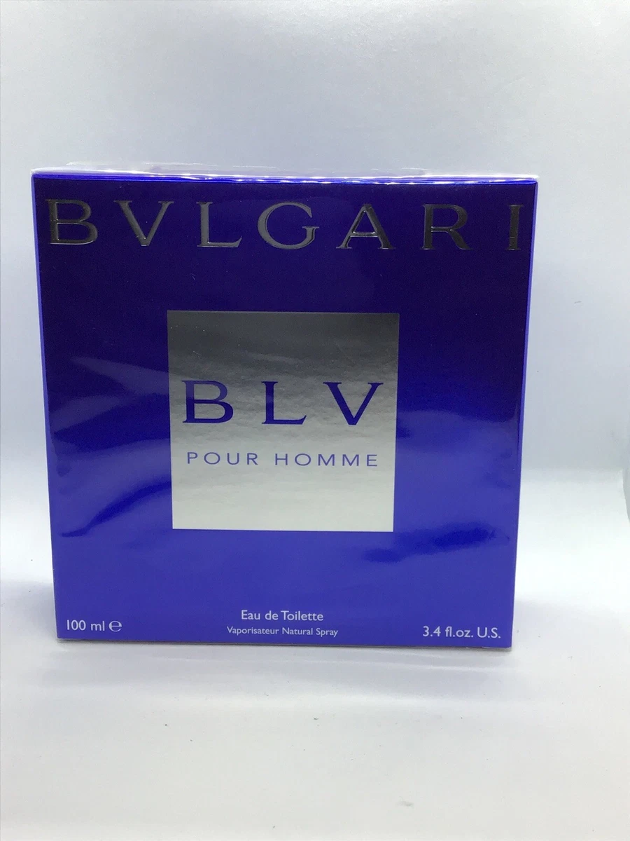 Bvlgari Blv Pour Homme by Bulgari Cologne for Men 3.4 oz EDT Spray New in  Box. 783320881589