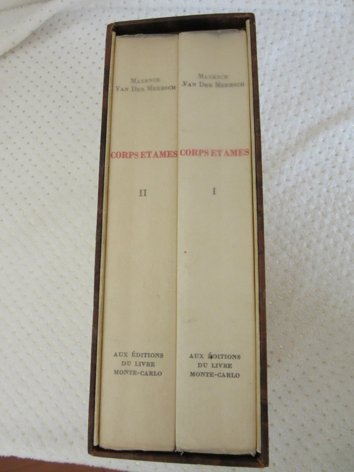 Corps et âmes - Maxence Van Der Meersch - Edition originale 1946 - Numéroté et l - Photo 1/4