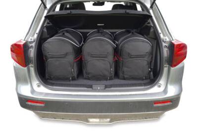 SUZUKI VITARA HEV 2022+ KJUST Dedizierte Kofferraumtaschen  3 stk