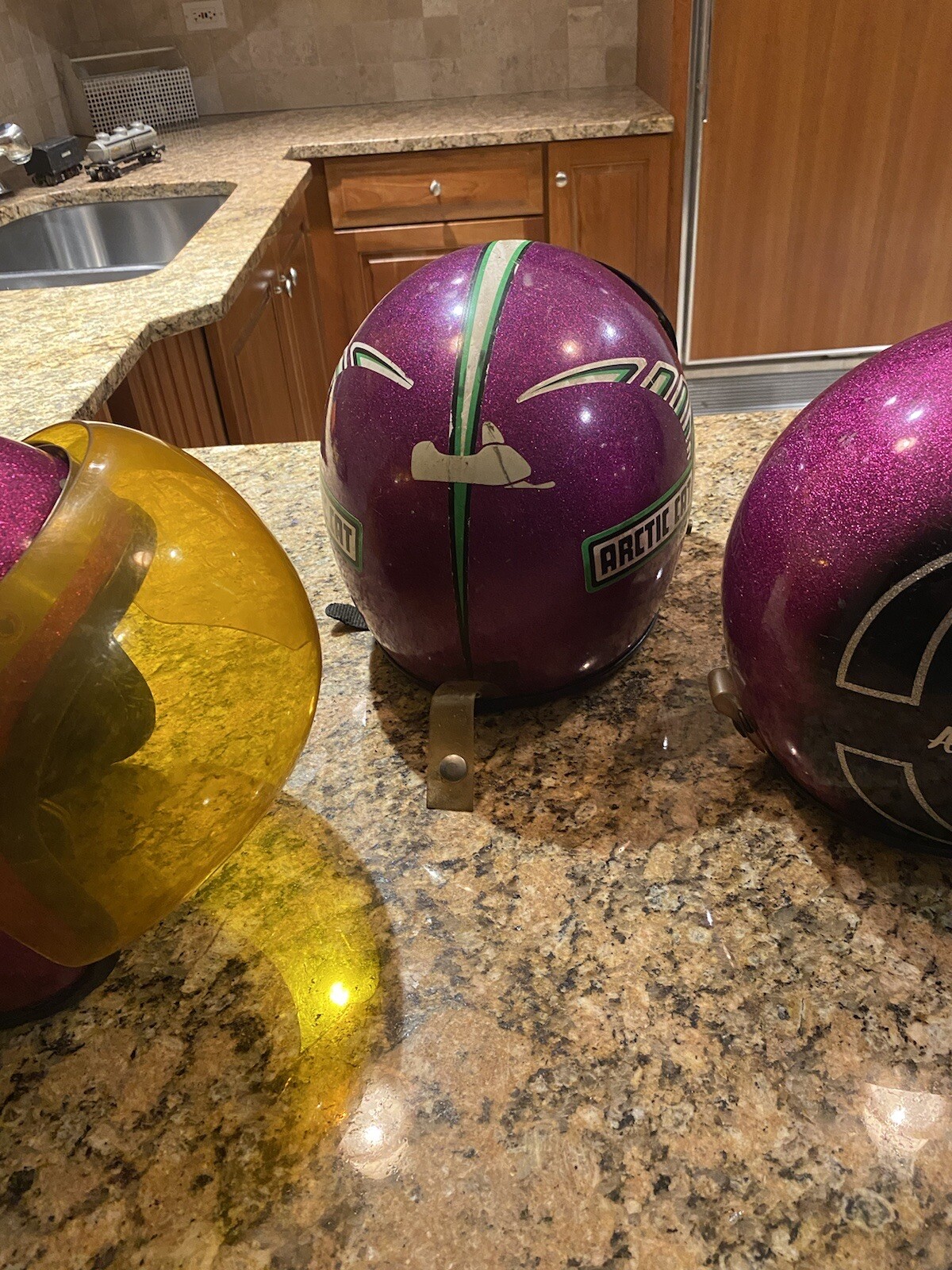 4 Vintage Arctic Cat Helmet Lot. eBay