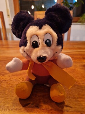 Walt Disney Mickey's Christmas Carol, Plüschtier, Vintage