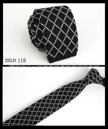 Men's Knit Ties Knitted Tie Necktie Narrow Slim Skinny Wedding Groom Party - Picture 36 of 49