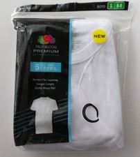 Boys Crews- 5-pack Fruit of the Loom. UNew. Size small.