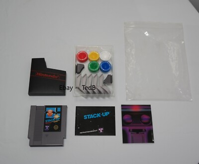 Stack-Up for Nintendo NES Complete, Brand-New PLEASE READ