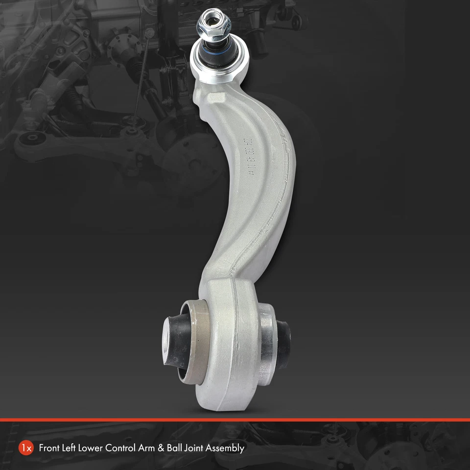 Brazo de control inferior delantero izquierdo con rótula para Mercedes-Benz W204 C63/CLK63 AMG Foto 2 de 4