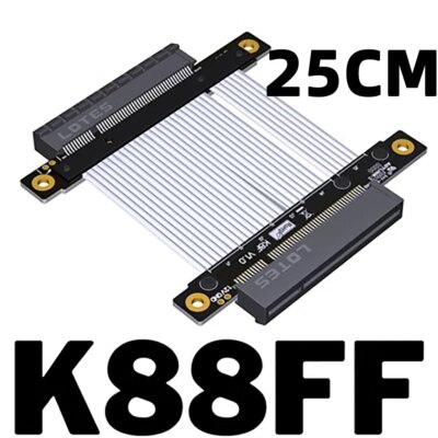 Male TX-RX Extender Cable PCI x1 Male PCI-e Signal x8 Extension PCIe Adapter