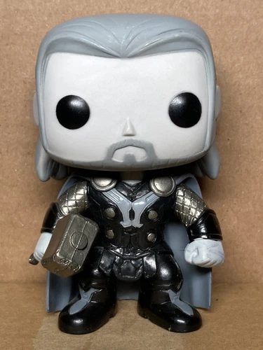 Funko POP Loose Thor The Dark World 35 Gemini Exclusive Black & White