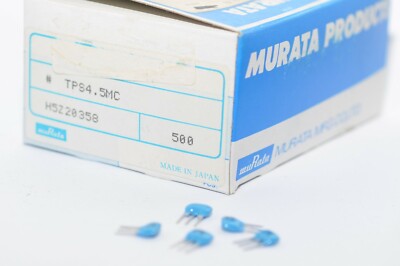 8x Vintage Keramik-ZF-Filter von Murata Typ TPS4.5MC / TPS 4.5 MC, NOS