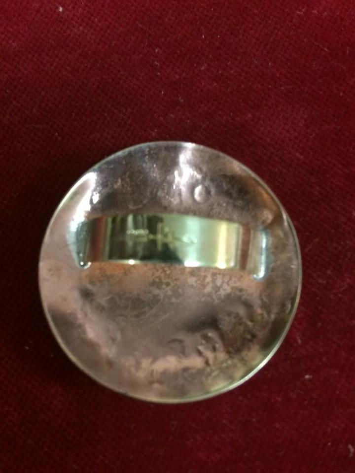 Bufanda Slide/Wild Trap Slide: Latón, con Cabeza de Mula Lg Sterling, 1 1/2" Foto 2 de 2