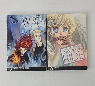 Maximum Ride Witch And Wizzard The Manga 2 & 6 Sience Fiction James Patterson