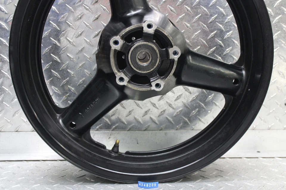 2006 SUZUKI SV650S RODA TRASEIRA ARO TRASEIRO 64111-08F11-019 17X4.50 - Imagem 3 de 4