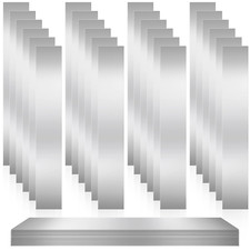 24 Pcs 304 Stainless Steel Strips Shim Stock Metal Shims 1" Width X 6" Length As
