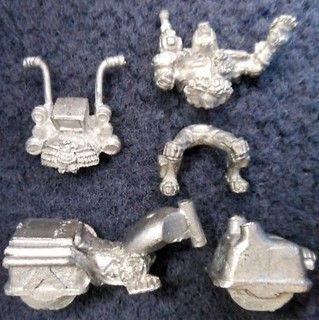1985 Judge Dredd on Lawmaster JD1 V3 FR Bike Games Workshop Citadel 2000 AD IPC