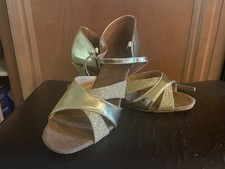 New Women Ballroom Latin Tango Samba Salsa Dance Shoes Heels US size 7.5