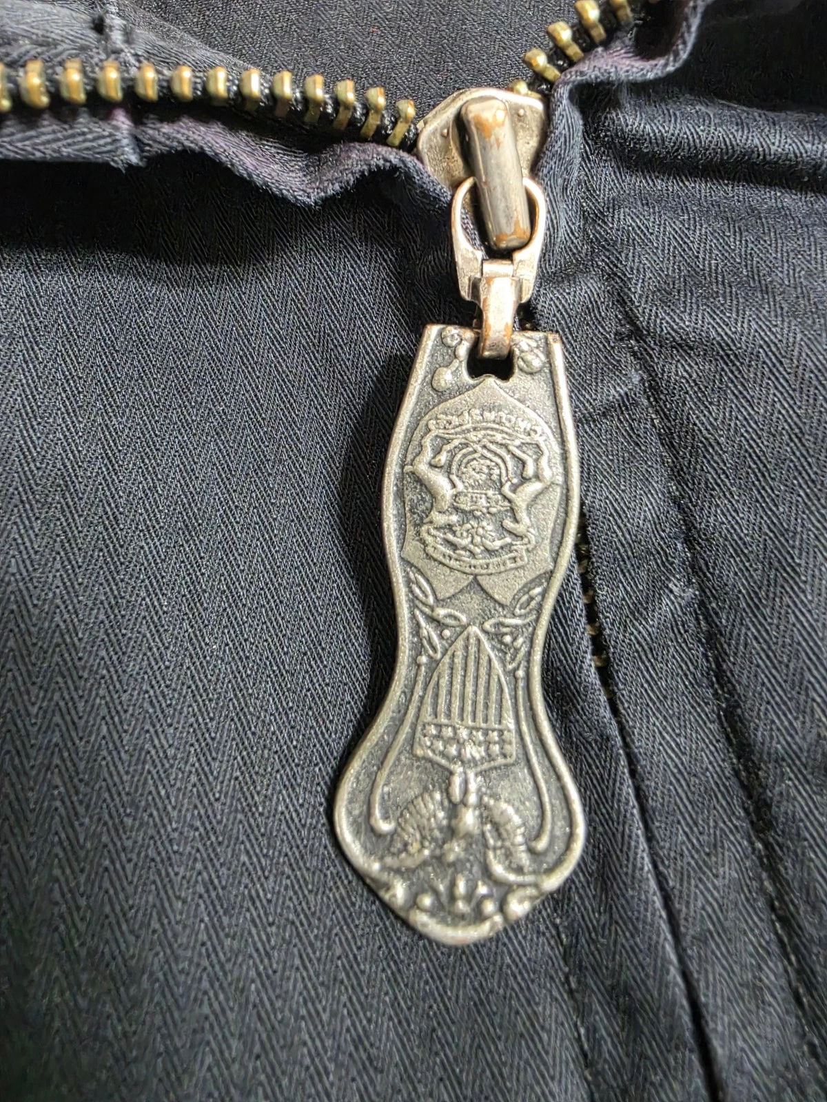 Vintage Hause of Howe English Country Jacket Black Y2K Buckle Gothic Rock Grunge - product detail image 2