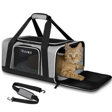 Petskd Pet Carrier 17x12x8.5 JetBlue Airline Approved, Travel Bag For pets
