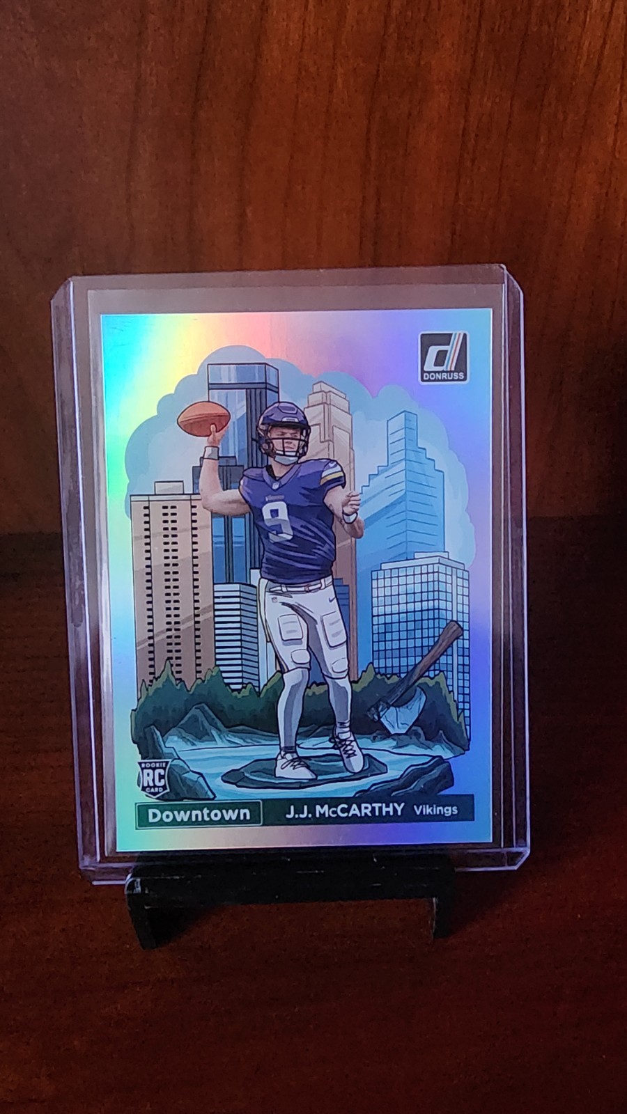 2024 Panini Donruss - Downtown! J.J. McCarthy #11 (RC)