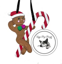 Candy Stripper Christmas Ornament - LASER FILE - SVG - DIGITAL FILE ONLY!