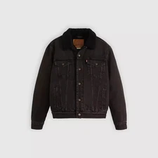🔥 Hot Item! Levi's Type Iii Sherpa Trucker Jacket, Black Color