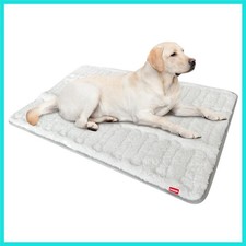 Dog Bed Crate Mat42" X 28", Soft Plush Dog Bed Pad Machine Washable Crate Pad...