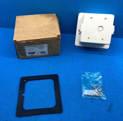 Edwards 757A-WBW White Weatherproof Fire Alarm Back Box