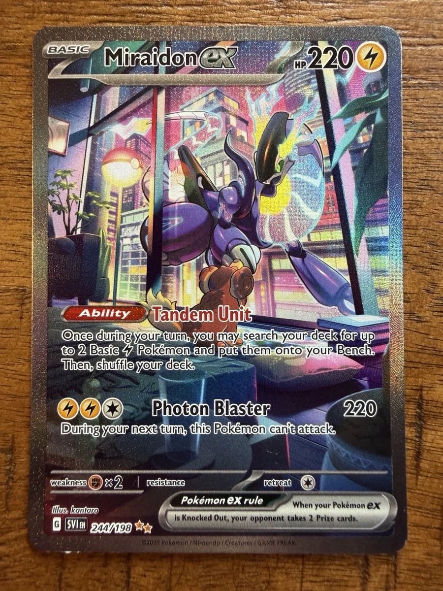 Miraidon Ex Pokémon TCG Cards for sale | eBay