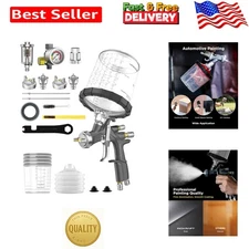 Easy-to-Use D1 LVLP Air Spray Gun with Multiple Nozzle Sizes for Perfect Finish