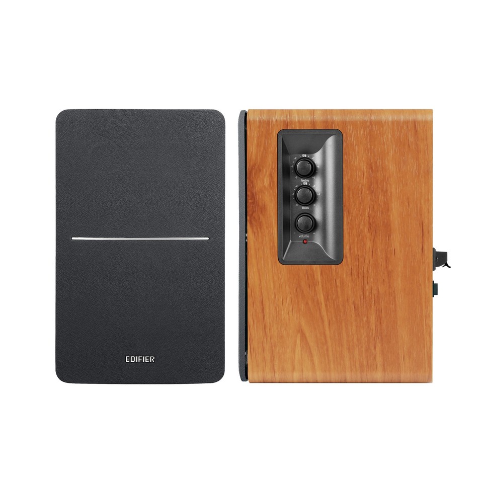 Edifier R1280Ts Diffusori Da Scaffale 2.0 Attivi – 42 W RMS, Uscita Subwoofer, Telecomando E Finitura In Legno - 5