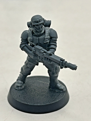 Warhammer 40K Cadian Shock Troopers (10) Imperial Guard Astra Militarum Army Lot - Picture 12 of 23