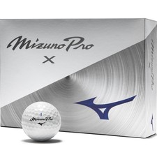 Mizuno Pro X White Golf Balls, 1 Dozen 12 Balls 