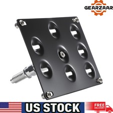 Bumper Tow Hook License Plate Mount Front Tow Hook License Plate Bracket Holder