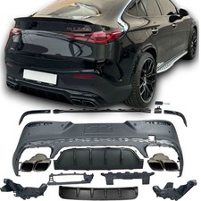 ? HECKDIFFUSOR + AUSPUFFBLENDEN CHROM FÜR MERCEDES GLC COUPE C254 6.3 AMG OPTIK? ? HECKDIFFUSOR + AUSPUFFBLENDEN CHROM FÜR MERCEDES GLC COUPE C254 6.3 AMG OPTIK?