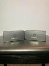 Versace Black Hard Shell Optical Case,Cloth Set BNIB NEVER USED-