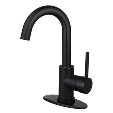 Kingston Brass LS843.DL Concord 1.2 GPM Deck Mounted 1 Hole - Black