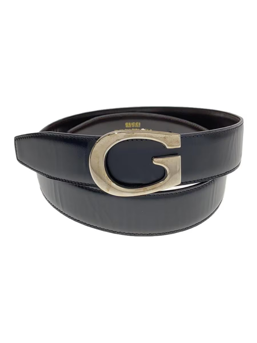 GUCCI Men's Leather Belt, Black, Solid Color, Sizes 75, 30, 036, 2192, 0956, 0