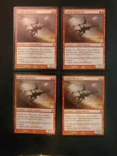 4x Goblin Wardriver Mirrodin Besieged NM Magic The Gathering MTG Tcg X4 4
