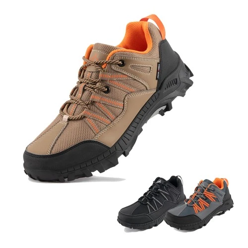 JACKSHIBO Men'S Travel Shoes Lightweight Non-Slip Breathable Men'S Hiking Shoes
