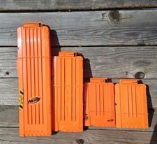 4 Nerf N-Strike Dart Ammo Magazine Clip Cartridge rounds 18, 12, 2 6