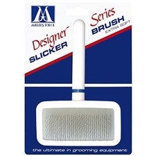 Millers Forge Designer Soft Slicker Pet Grooming Brush Stainless Steel Pins
